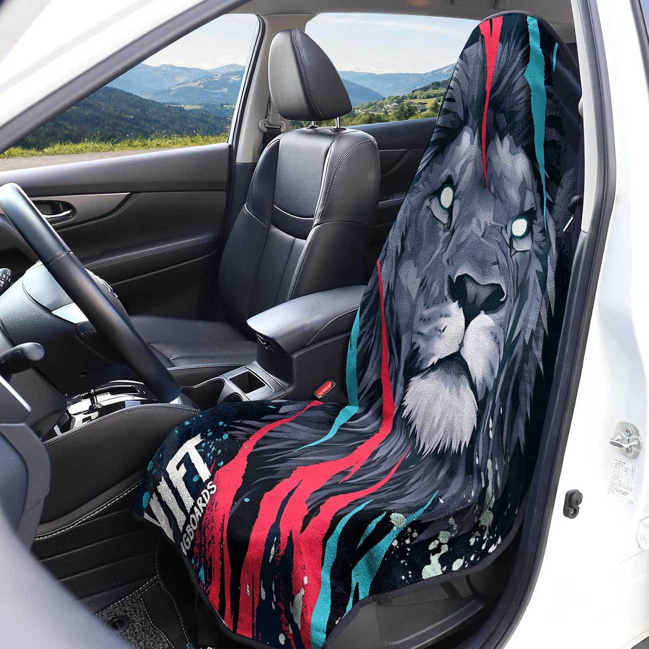Car seat towel cover front seat protector suitable for gym and exercise, universal for all seasons, car use 44