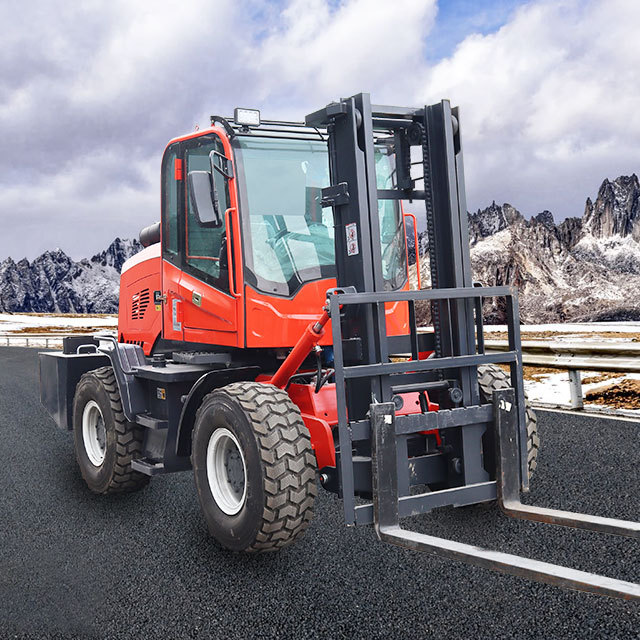 All terrain Rugged Forklift: Conquering Off-Road Challenges