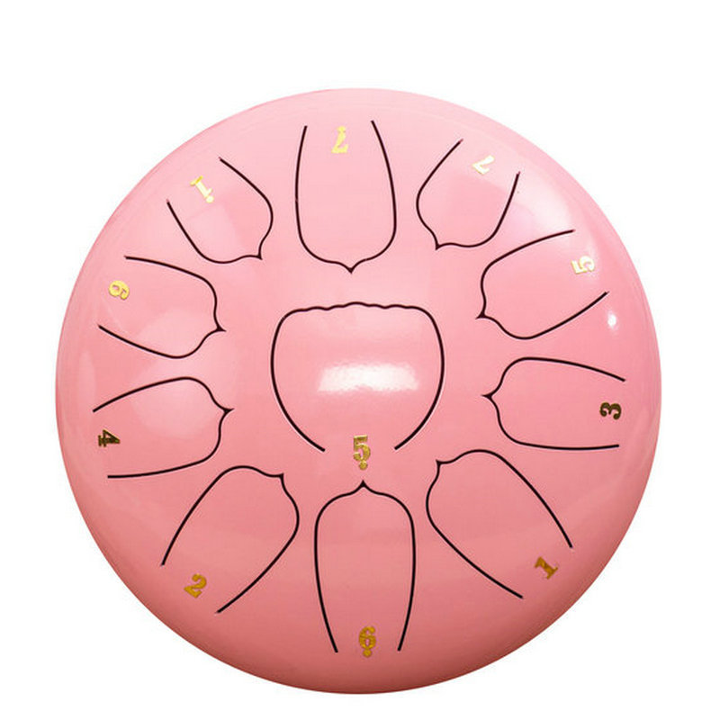 Comercio exterior transfronterizo tambor etéreo 6 / 8 / 10 / 12 pulgadas 15 tonos tambor de niños olvidar tambor de preocupación tambor de disco adulto tambor etéreo