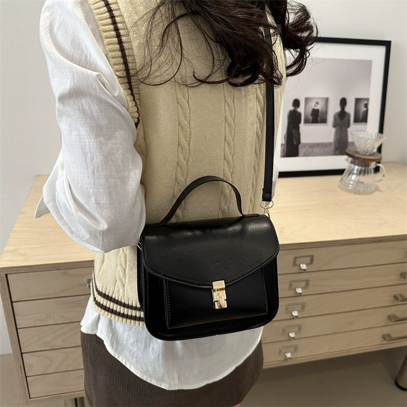 Стильная универсальная ретро-сумка через плечо, телефонная сумка для отдыха, замок