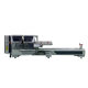 New intelligent sliding door CNC three-head saw servo positioning motor feed stable high efficiency broken bridge aluminum equipment saw