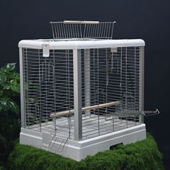 ステンレス暗号化横糸鳥かご長方形虎皮玄鳳オウム籠牡丹和尚八兄オウム繁殖籠