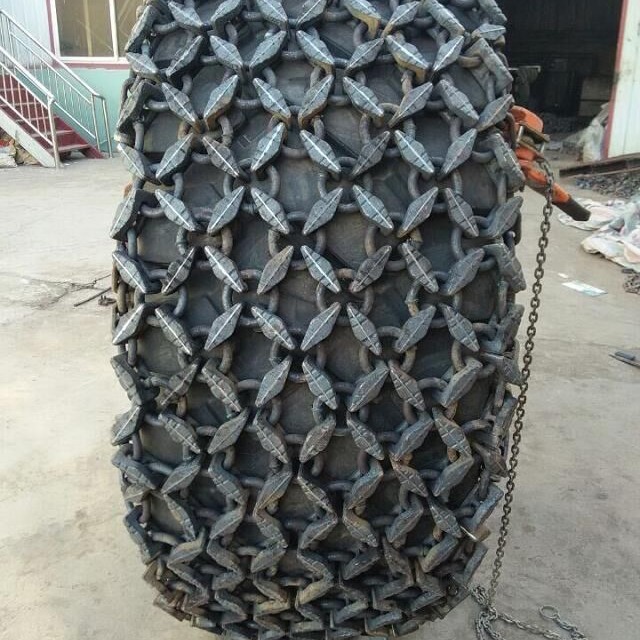 23.5-25轮胎保护链矿山防滑链轮胎防护链 柳工50装载机铲车防链条