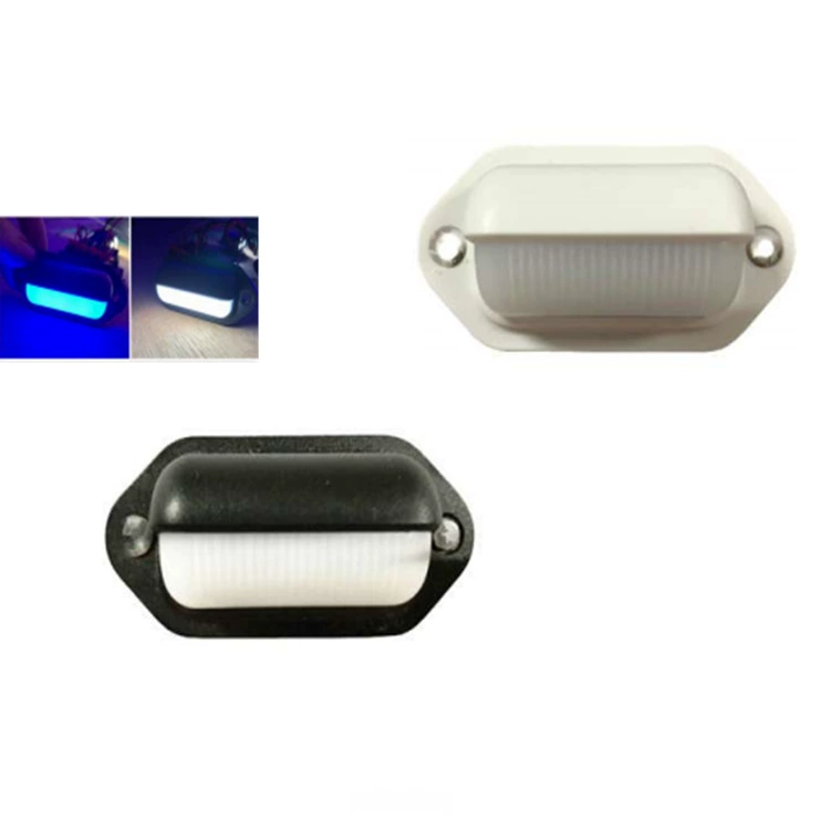 E013108WH яхта RV проходной свет лестничный свет белый черный корпус проходной лестницы теплый белый светодиодный свет