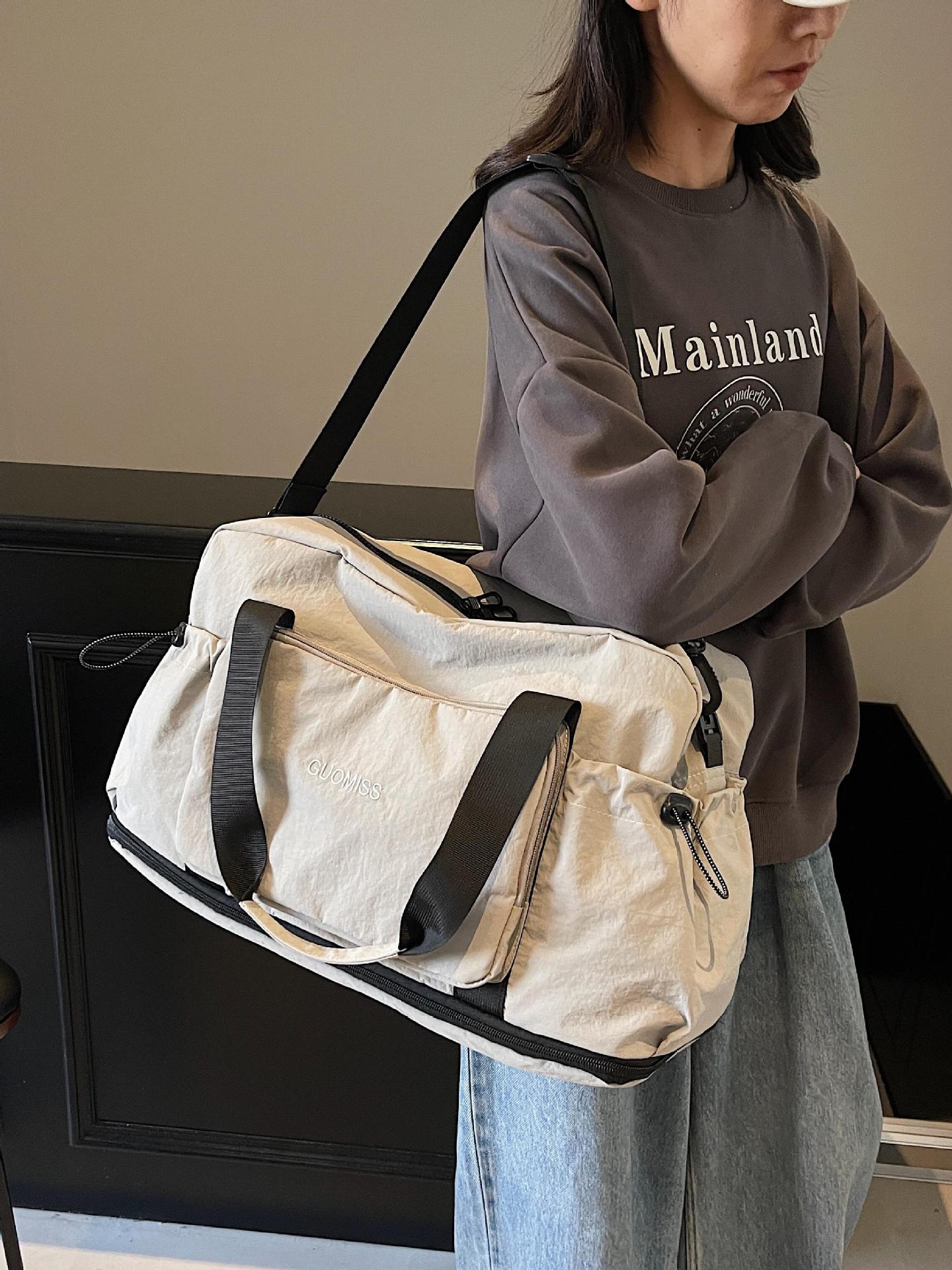 Bolsa de almacenamiento de viaje nueva bolsa de viaje multifuncional de gran capacidad bolsa de fitness de yoga de alta gama de ocio ligero