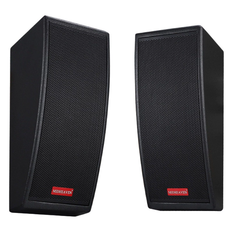 Конференц-зал, трансляционная комната, лекционный зал, торговый центр, профессиональное аудиооборудование, двойные настенные динамики 6.5inch профессионального класса.