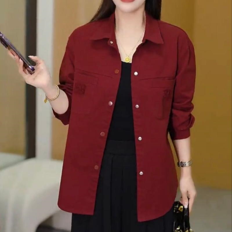2026 New Short Korean Style Loose Fit Slimming Versatile Thin Women's Jacket Plus Size Stylish Casual Jacket Top