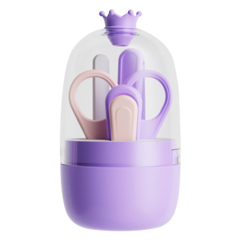 Juego de cortaúñas para bebés cortaúñas para bebés recién nacidos cortaúñas para bebés cortaúñas para niños tijeras anti-pellizca cortaúñas regalo