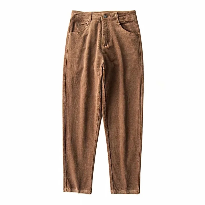 casual corduroy harem pants NSAC21604
