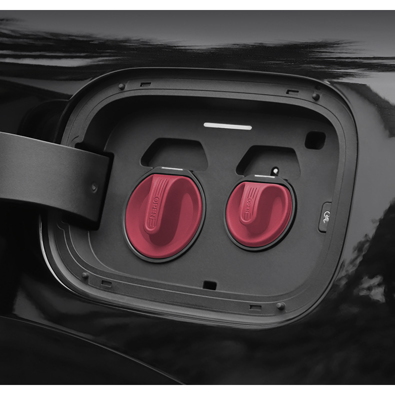 Suitable for Aito, Li Auto, Nio, Luxeed, and Xpeng Magnetic New Energy Charging Port Silicone Protective Cover Dust Cover Accessories