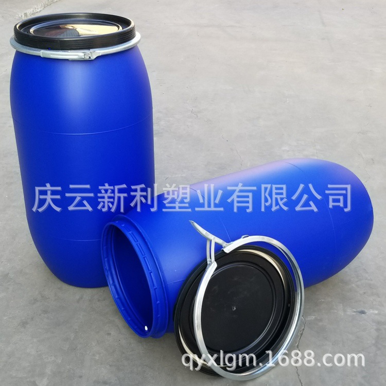 石家庄160升塑料桶辛集160L塑料桶大口160KG塑料桶 新利塑业