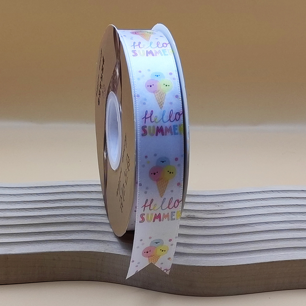 Diversión de los niños populares cinta de cumpleaños Impresión digital infantil inocencia caja de regalo embalaje graduación regalo cinta fábrica lote