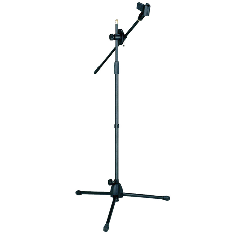麦克风支架可折叠支架落地直播话筒架一体式三脚KTV舞台杆子