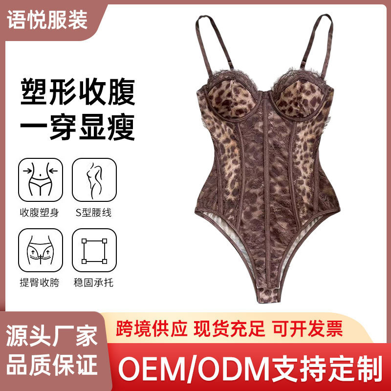 European and American Hot Girl Style Push-Up One-Piece Shapewear, Sexy Lace Erotic See-Through Camisole, Cross-Border Foreign Trade Hot-Selling Top European and American Hot Girl Style Push-Up One-Piece Shapewear, Sexy Lace Erotic See-Through Camisole, Cross-Border Foreign Trade Hot-Selling Top