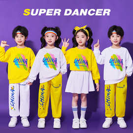 儿童啦啦队演出服幼儿园合唱舞蹈元旦表演服秋季小学生运动会服装