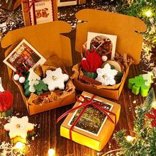 圣诞香薰蜡烛礼物创意圣诞树姜饼人香氛蜡烛礼盒伴手礼物candle