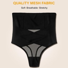 外贸跨境交叉高腰塑形大码内裤女收腹束腰提臀美体塑身内裤欧美