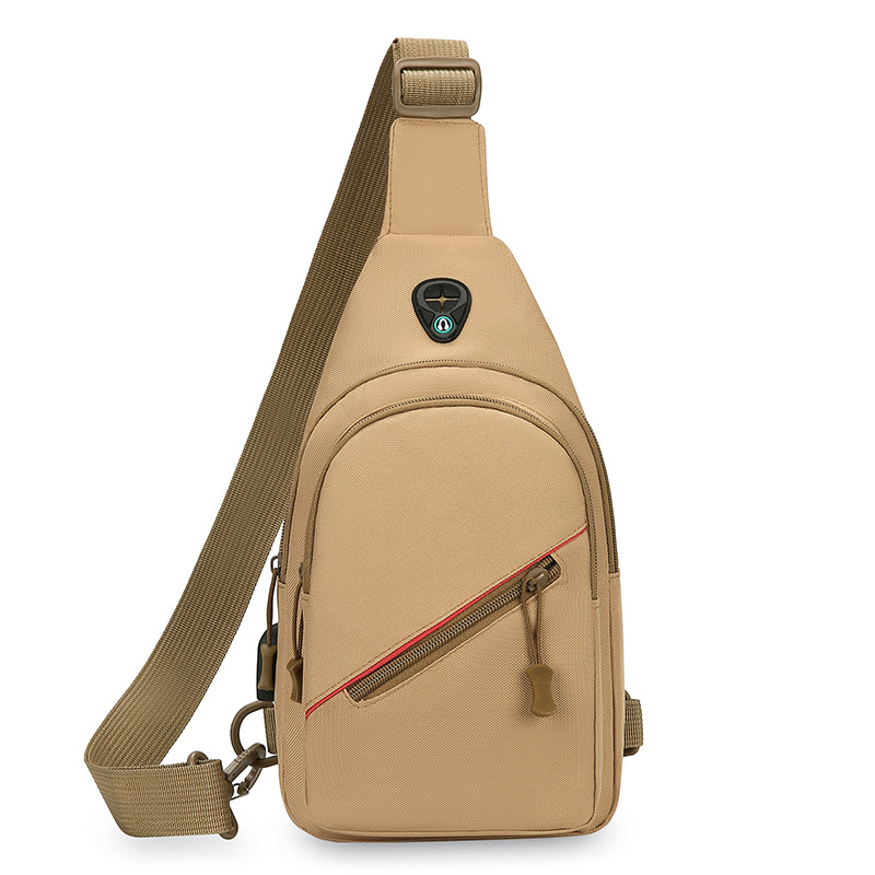 Bolso de pecho de hombre de comercio exterior multifuncional al aire libre bolso de bicicleta de hombro ligero y duradero de moda simple bolso de hombro de moda