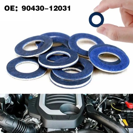 9043012031 is suitable for Toyota oil pan drain screw gasket and…