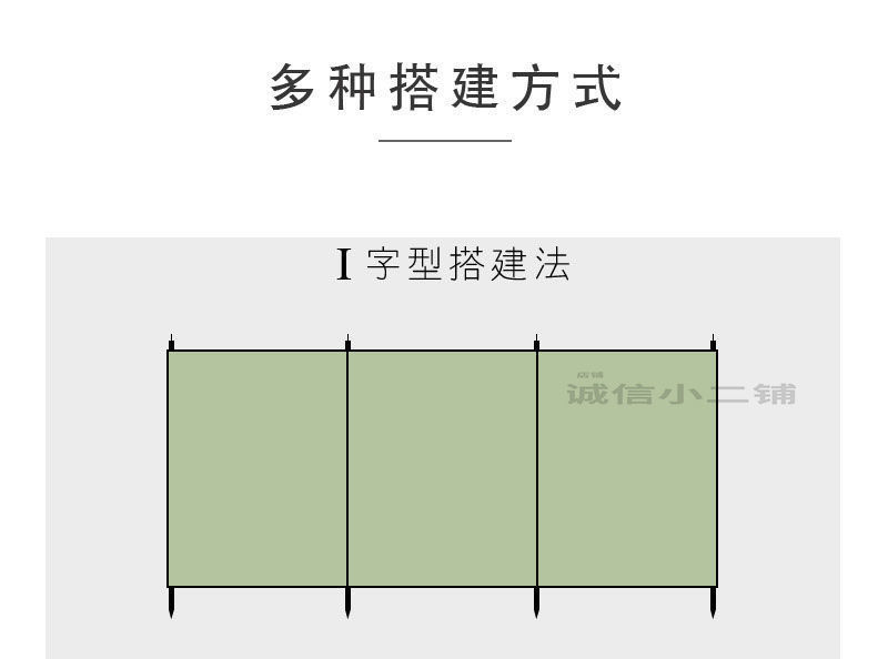 Multi-purpose Outdoor Screen Convenient Barbecue Windbreak Wall Camping Wild Self-driving Tour Rainproof Sky Screen Silver-coated Projection