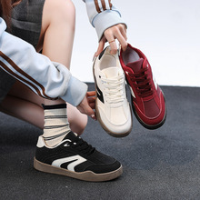 2025夏季软底阿甘复古新款潮流板鞋休闲百搭德训女士运动鞋批发