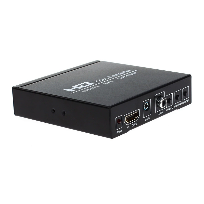 HD AV+HDMI в HDMI видеоконвертер CVBS RCA AV+HDMI в HDMI конвертер 1080P
