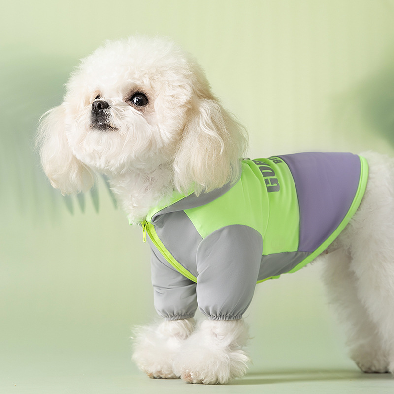 Perros verano al aire libre frío protección solar con capucha ropa de protección solar perros pequeños y medianos Teddy Bichon prevención de insolación ropa para perros