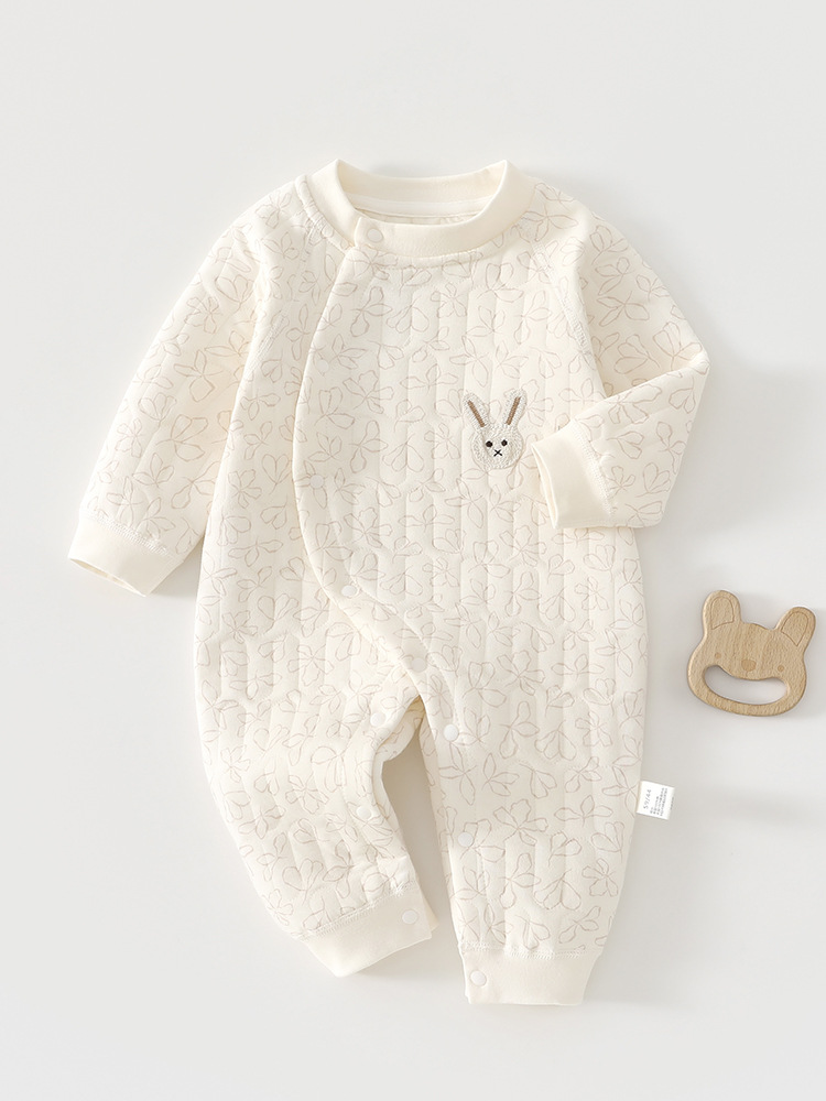 Children's quilted thermal underwear
