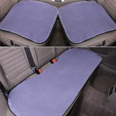 Wool pad: Backrest, Imitation Wool Seat Cushion - standard-gray-three-piece-suit