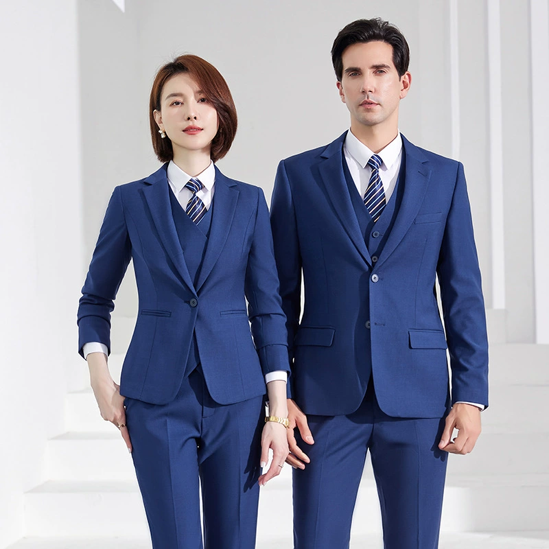 Big red groom and best man wedding suit dress insurance gray men's business two-button suit suit autumn