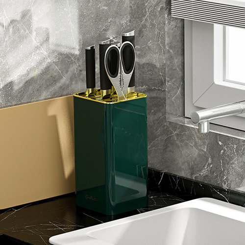 New light luxury knife holder, knife holder, household knife holder, kitchen knife storage rack, kitchen storage rack, countertop knife holder