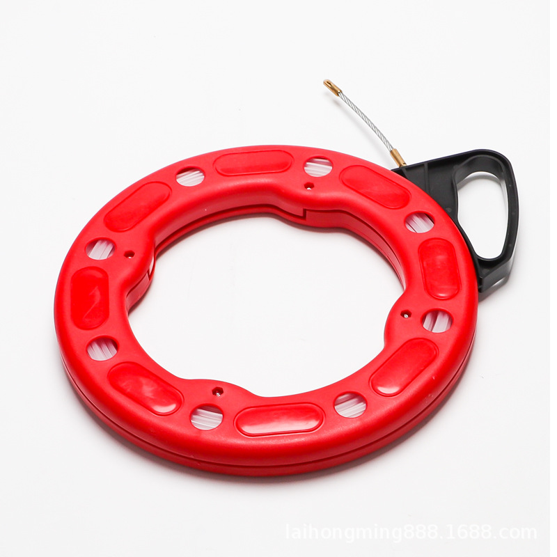 鱼形尼龙30米穿墙线拉线器暗道管道孔电缆拉拔器穿线器穿引线器