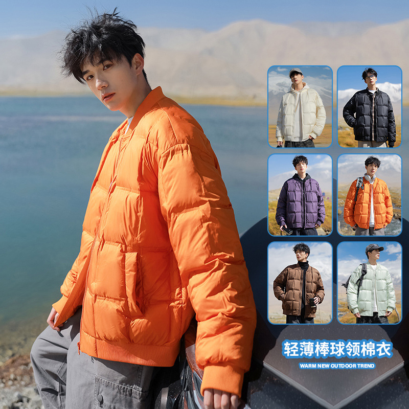 New winter style unisex couple's versatile windproof trendy sports casual thickened warm cotton coat loose cotton jacket