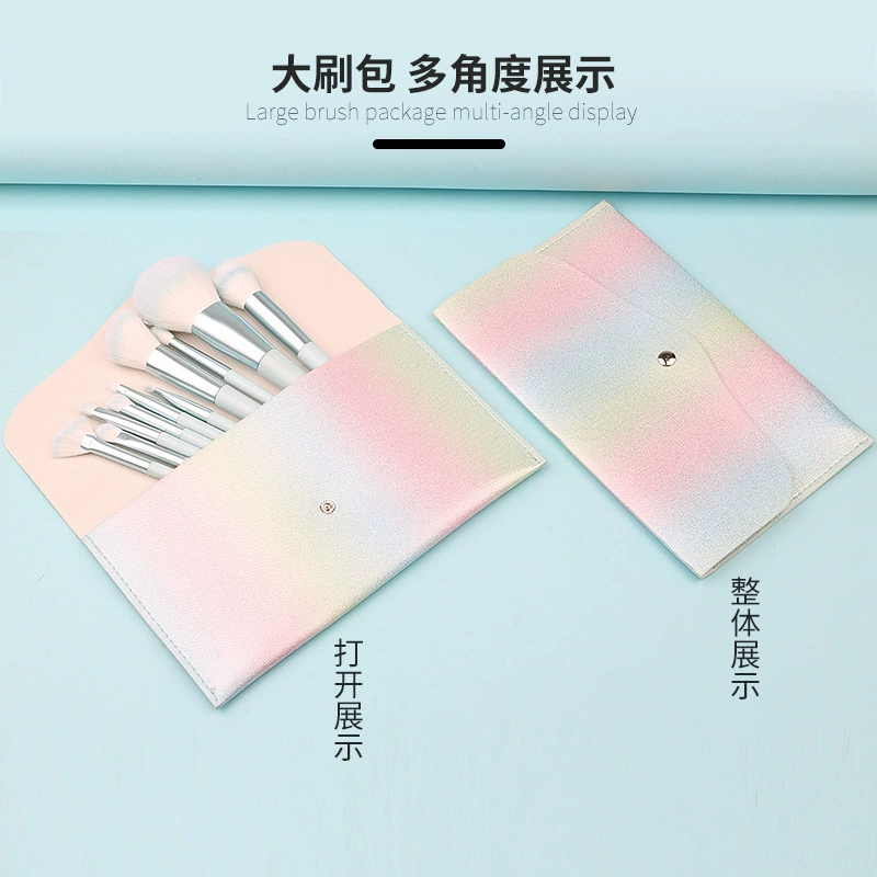 Makeup brushes bag, handheld storage system, eye shadow, capacious brush, high-quality style