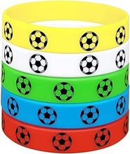 硅胶手环定制印刷凹刻logo定做跨境游戏周边手腕带足球运动分队圈