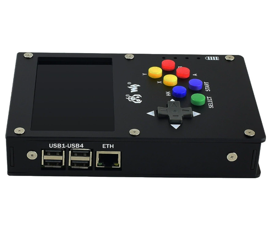 Raspberry Pi handheld game console expansion board 4.3-inch IPS screen 800×480 resolution supporting Pi4B-2GB