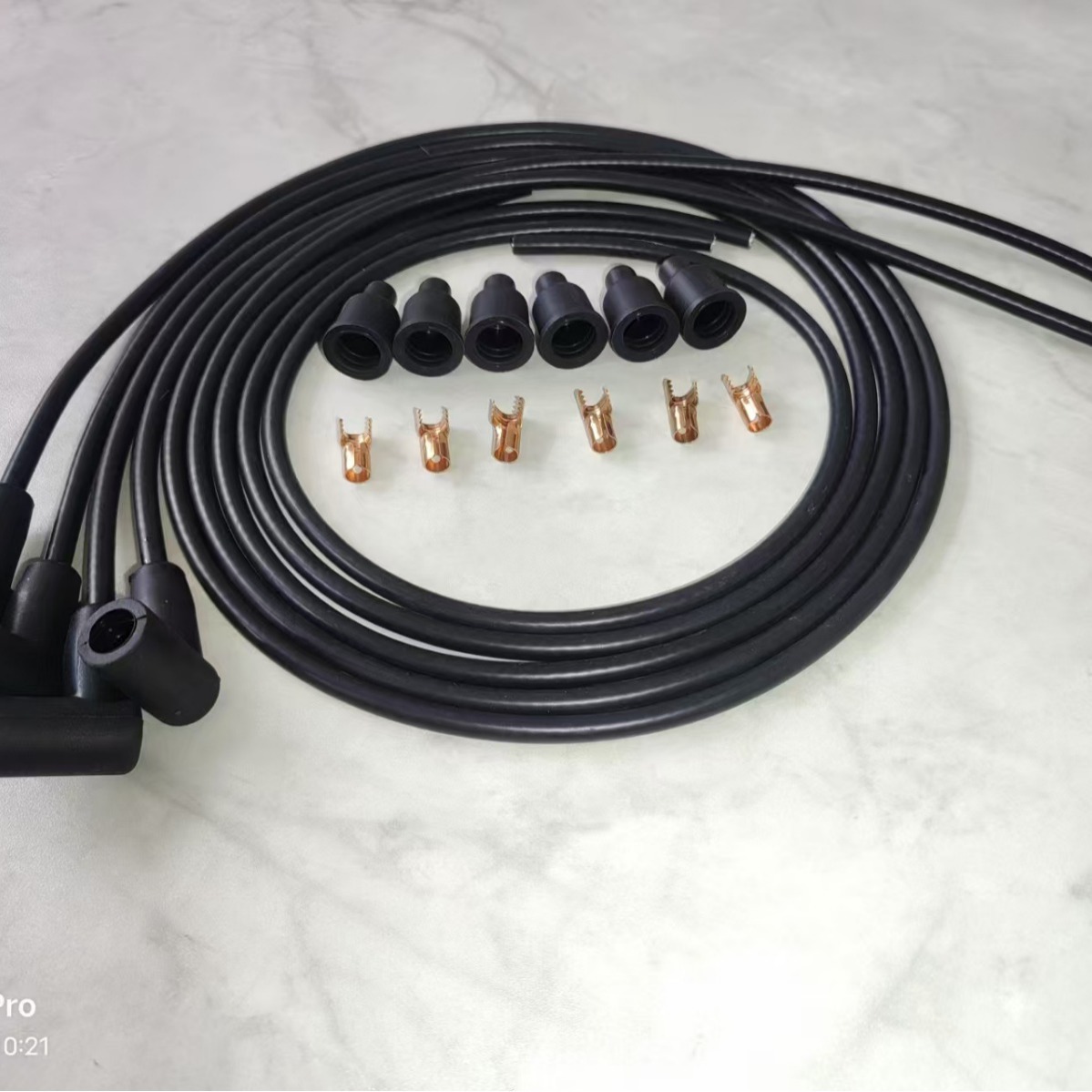 4-cylinder spark plug wire suit for Ford front 8N 9N12259B 9N Jubilee 2N
