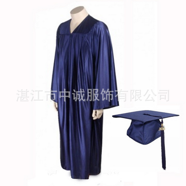 (2개) 2025 학사 세트 미국 졸업 세트 학사 모자 니트 원단 품질 의사의 세트 홍콩