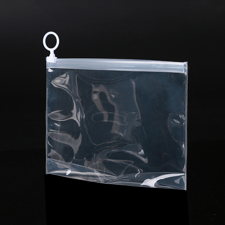 Fabricante transparente EVA bolsa de cremallera de plástico de alta frecuencia EVA bolsa de almacenamiento de cosméticos de higiene EVA bolsa de sello