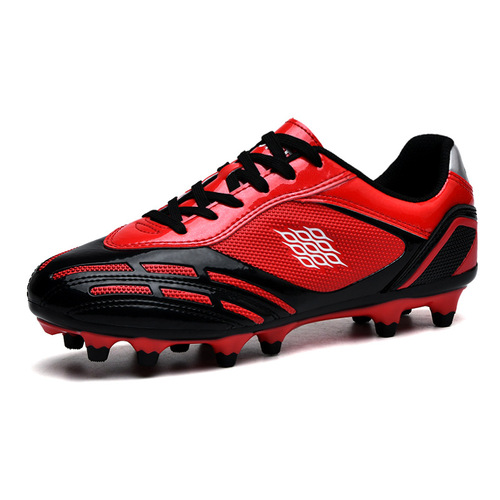 New children's football shoes, men's and women's long spike turf training shoes, competition broken spike sneakers, youth sports shoes wholesale