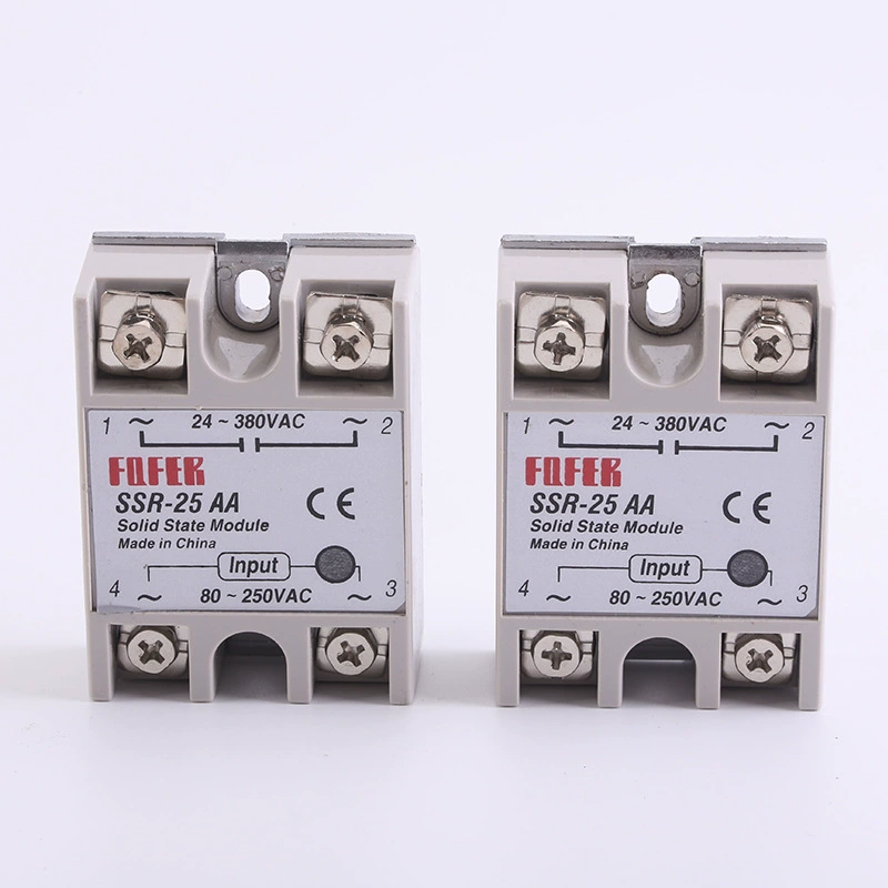 Поставка твердотельного реле сингл-фазное SSR-25AA-100AA DC DC frequented твердотельное реле