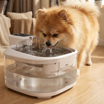 智能充电猫咪饮水机大容量狗碗不插电循环自动过滤活水跨境热卖新
