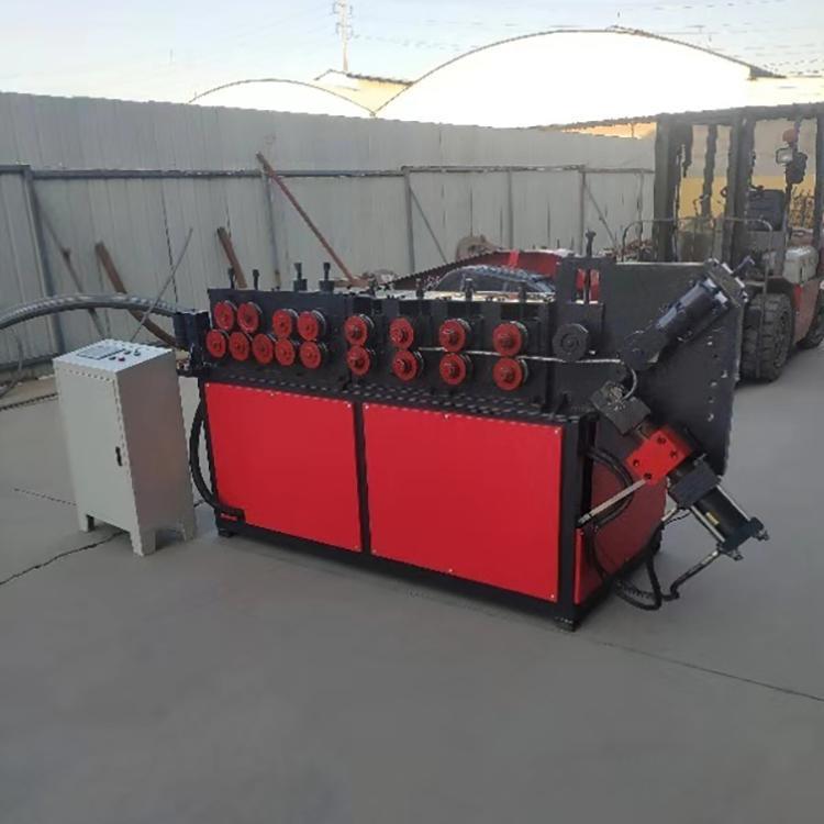 6 alambre de hierro y acero no estándar máquina de bobinado de acero espiral equipo de formación máquina de bobinado de acero espiral hidráulico automático