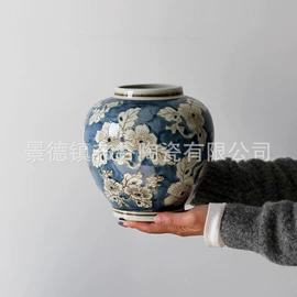 陶瓷工艺品;装饰花瓶;茶叶罐