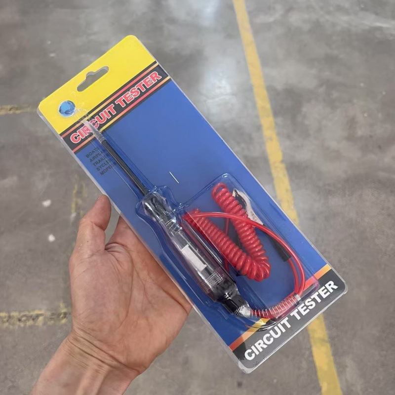 빨간색 선 디지털 디스플레이 테스트 펜