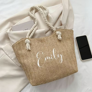 ���Ի��̽�����ݾ��μ��Custom Straw shoulder bag���s������