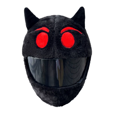Head Accessories Motorcycle Unicorn – Dəbilqə (Kaska) aksesuarları - red-eyed-devil