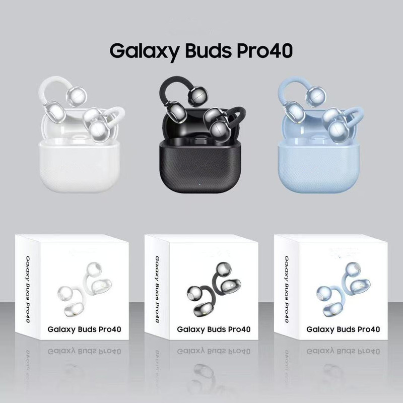 Buds Pro40 Ear-Mounted Bluetooth Headphones Wireless Tws High-Quality Sports Noise-Canceling Long-Lasting Headphones Buds Pro40 Ear-Mounted Bluetooth Headphones Wireless Tws High-Quality Sports Noise-Canceling Long-Lasting Headphones