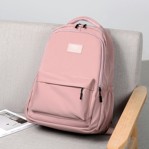 Factory goods pass new student backpack junior high school students large capacity Japanese Korean version school bag trendy fashion backpack drop shipping