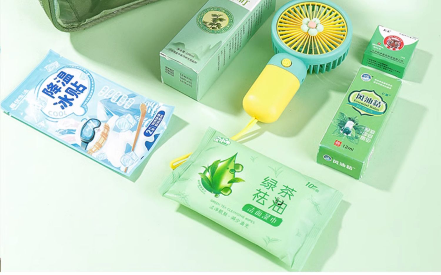 夏日送员工清凉一夏大礼包定 制防暑降温用品套装礼盒夏季高温慰-阿里巴巴